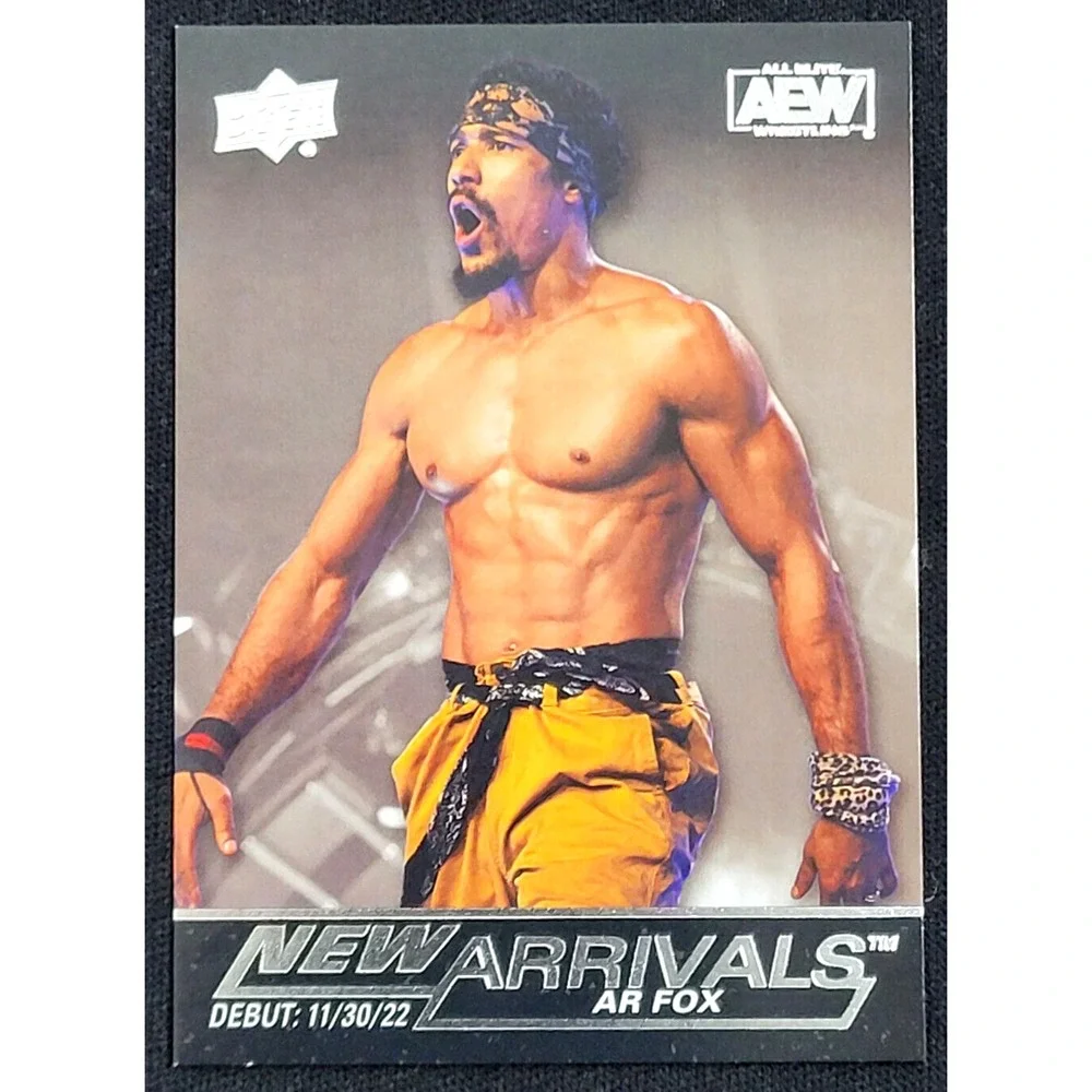 2022 UPPER DECK AEW NEW‎ ARRIVALS AR FOX  SILVER